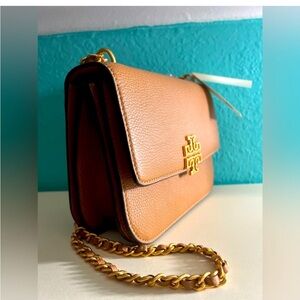 NWT Britten Small Adjustable Shoulder Bag in Tiramisu